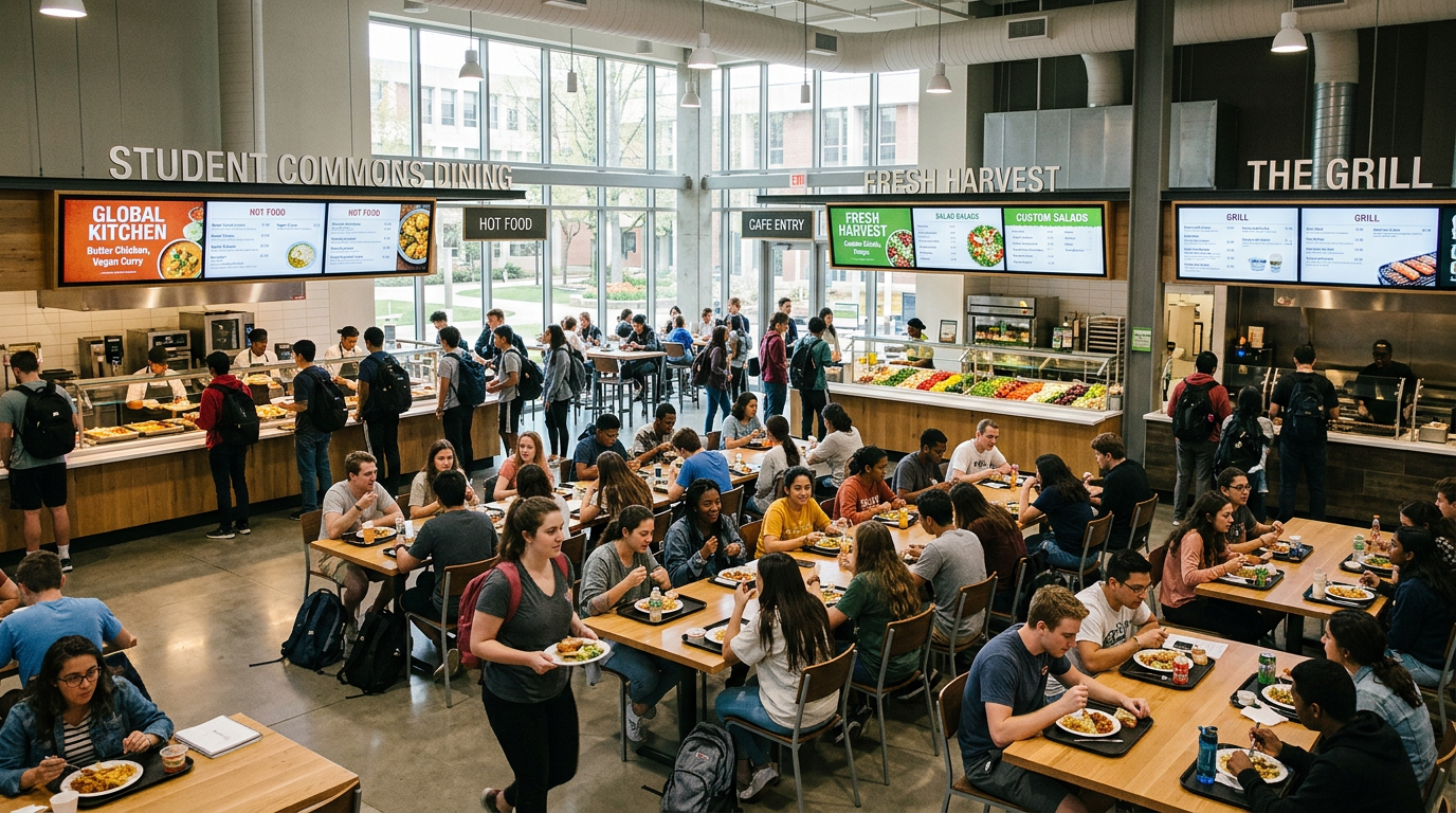 Contract Dining (Sodexo, Aramark, Compass)